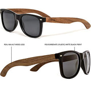 Real Walnut Wood Sunglasses