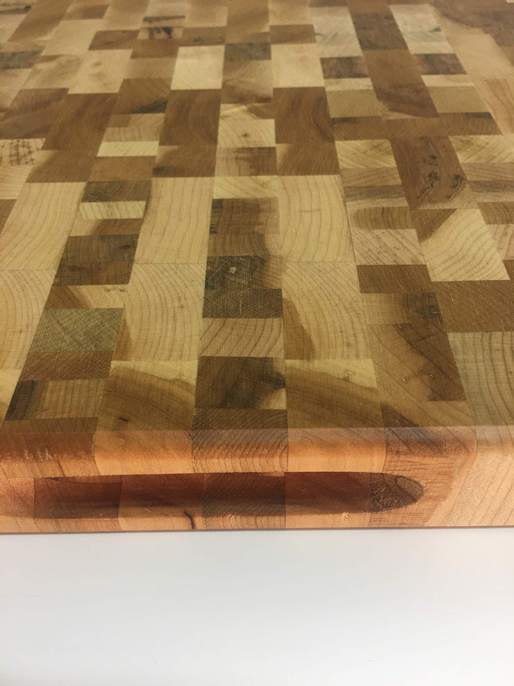 End Grain Canadian Maple Chopping Board 19x12x1.5"