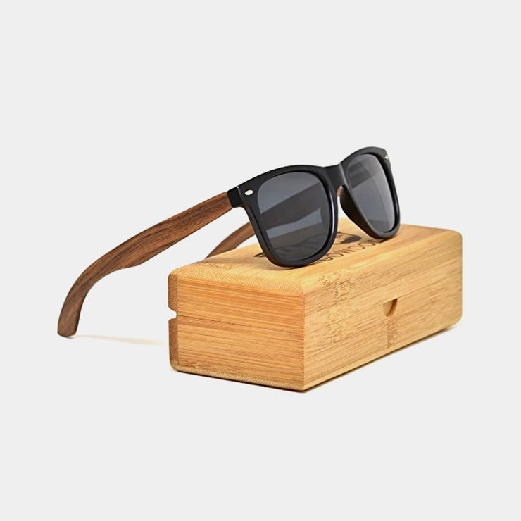 Real Walnut Wood Sunglasses