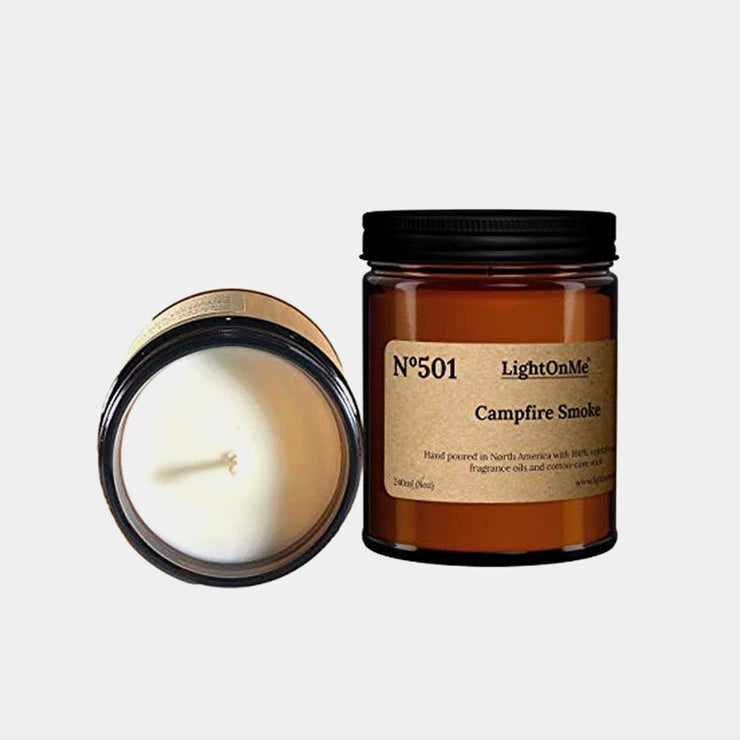 Campfire Smoke Scented Soy Candle